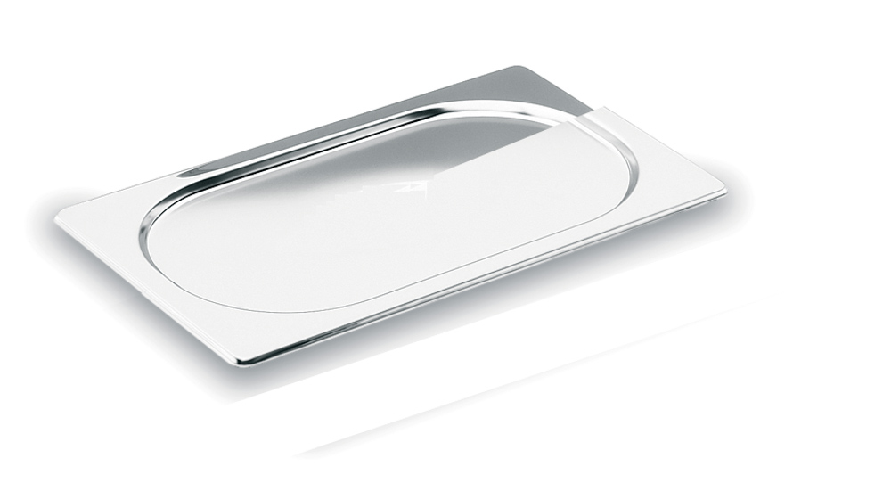 TAPA GASTRONORM PLANA S/ASA GN 2/3 INOX