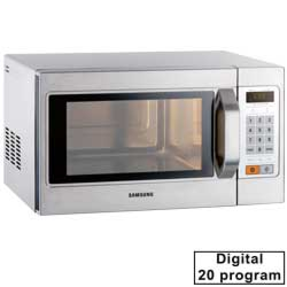 Micro-ondas profesional en inox., digital 1050 W (26 litros)