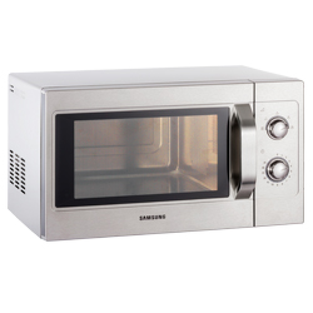 Micro-ondas profesional en inox., mecánico, 1050 W (26 litros)