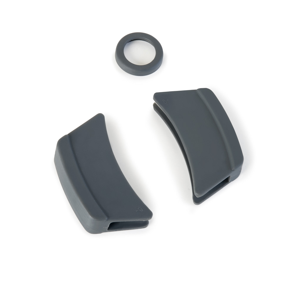 3 PCS PROTECTOR SILICO.CACEROLA D16.GRIS