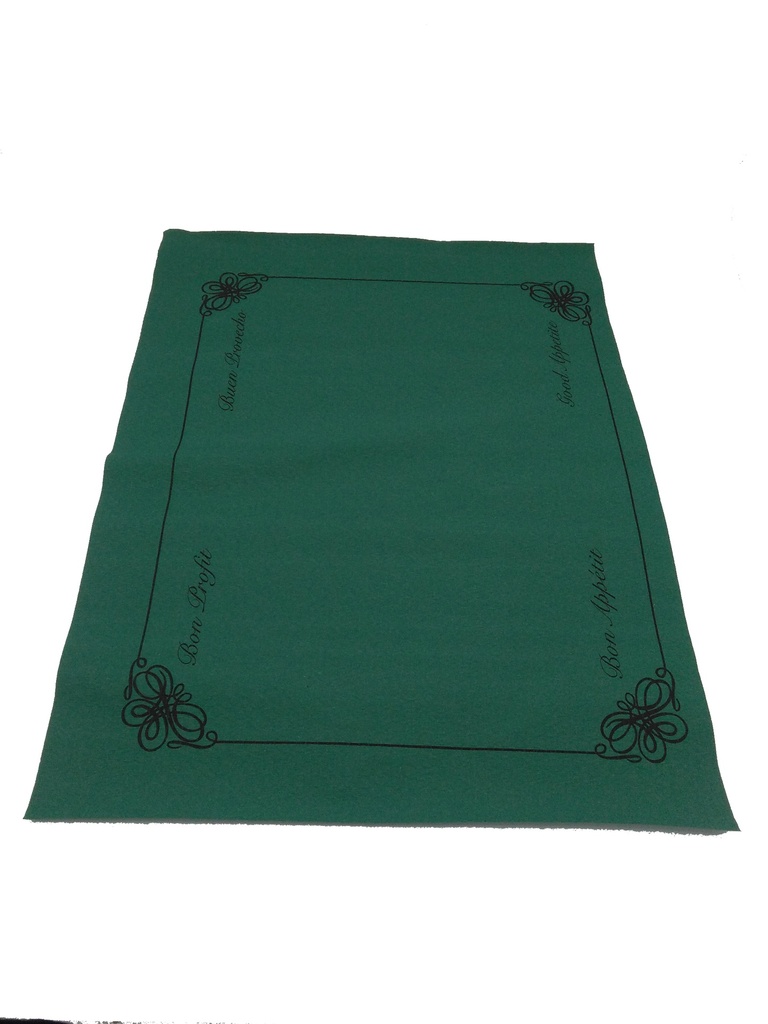 ZZ MANTEL 30X40 INDIV VERDE BOT 40G C/ORLA