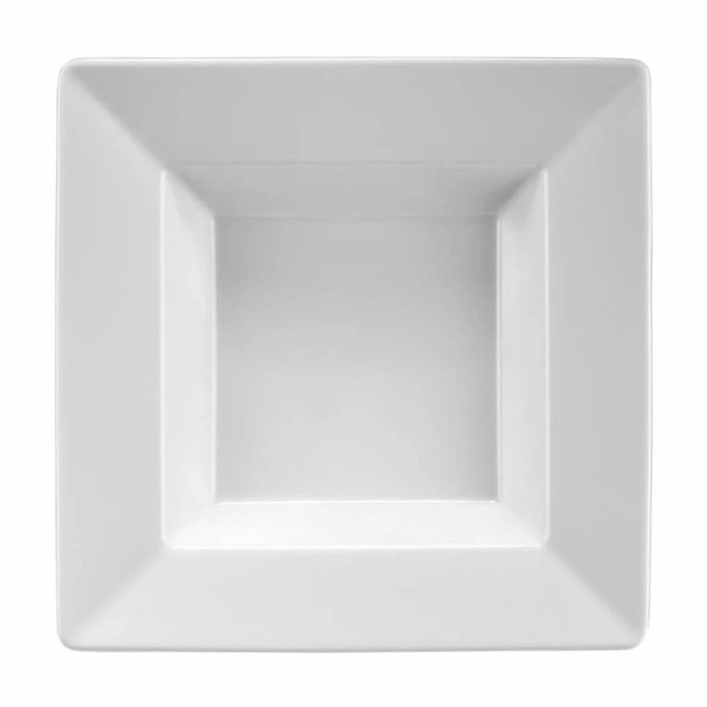 ZZ MAYA HONDO PLATO CUADRADO 22CM (Caja 10u)