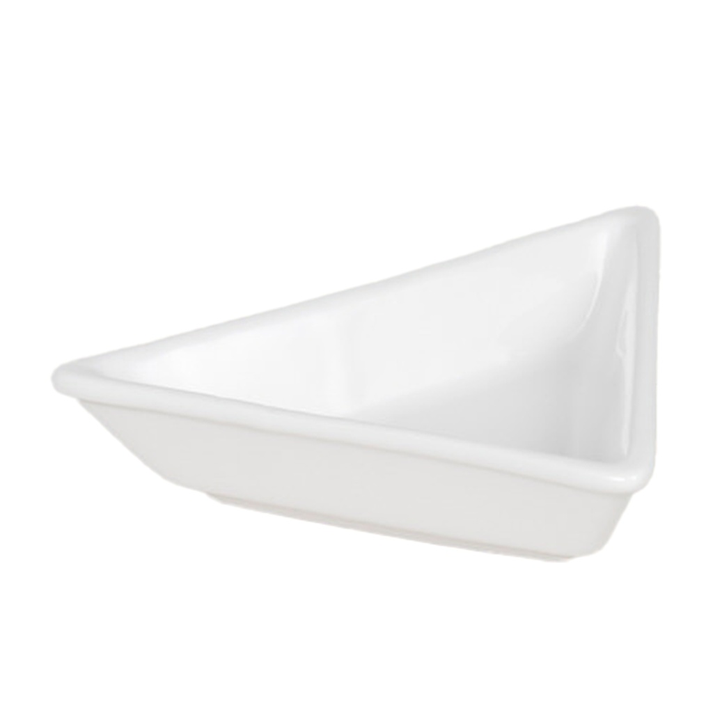 [3020] ZZ RABANERA TRIANGULAR BLANCA 12CM (Caja 10u)