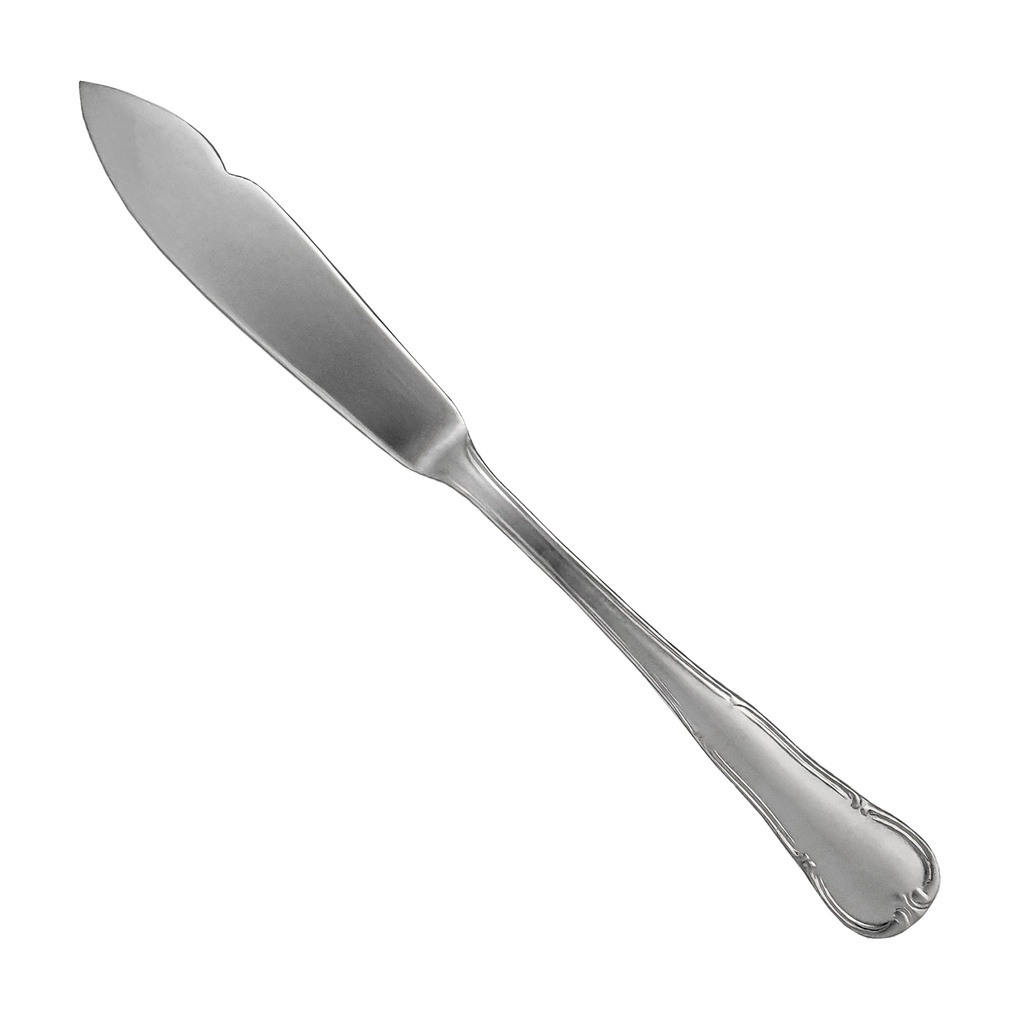 [30066] 45 CUCHILLO COMER PESCADO 2MM INOX (Caja 12u)