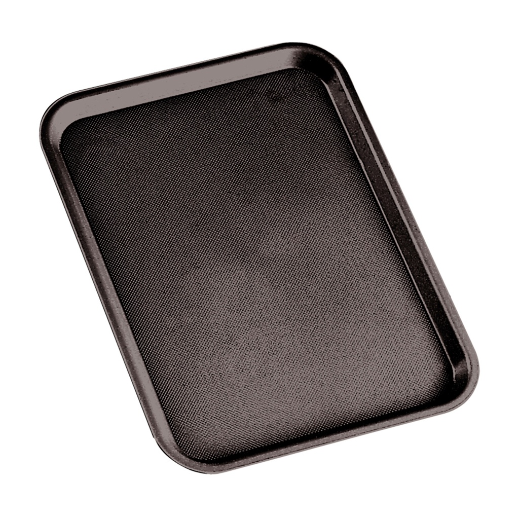 ARA19047 BANDEJA 41X30 PLASTICO NEGRA (Caja 12u)