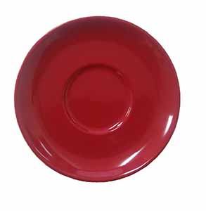DEL MOKA-CAFE PLATO 11,5CM ROJO (Caja 12u)