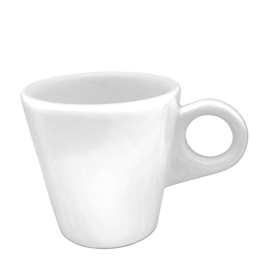 DEL MOKA-CAFE TAZA 08CL JTB BLANCA (Caja 12u)