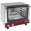 Horno de convexión eléctrico 4x 460x340 mm + umidificador manual