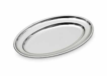 FUENTE OVAL INOX 50X30 CM SUPREM (Caja 12u)
