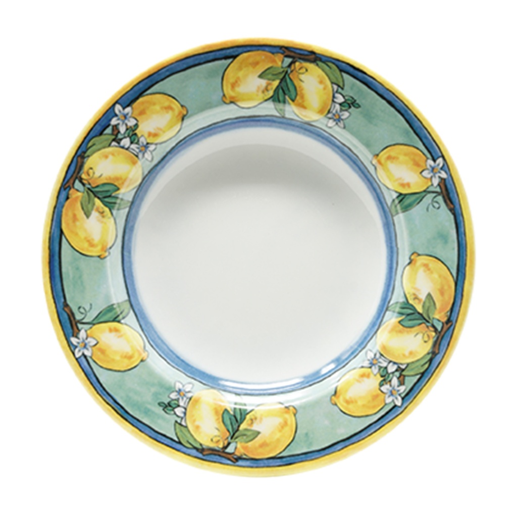 ISCHIA PLATO HONDO 23CM LEMON (Caja 12u)