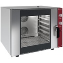 Horno de convexión eléctrico 6x 600x400 mm, con humidificador manual.