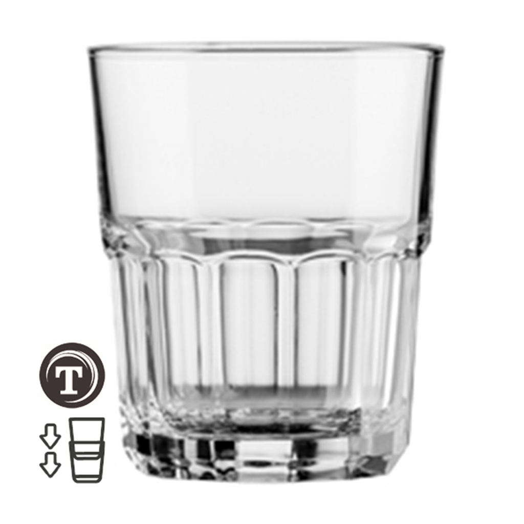 NERVION (SABOYA) VASO APIL 29CL "T" VCL (Caja 12u)
