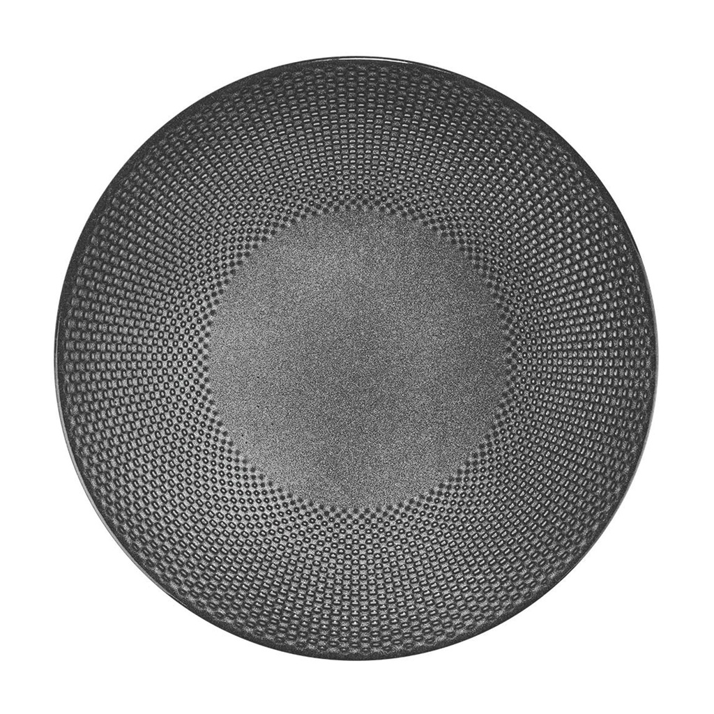 PANIO ANTRACITA LLANO PLATO 24,5CM (Caja 12u)