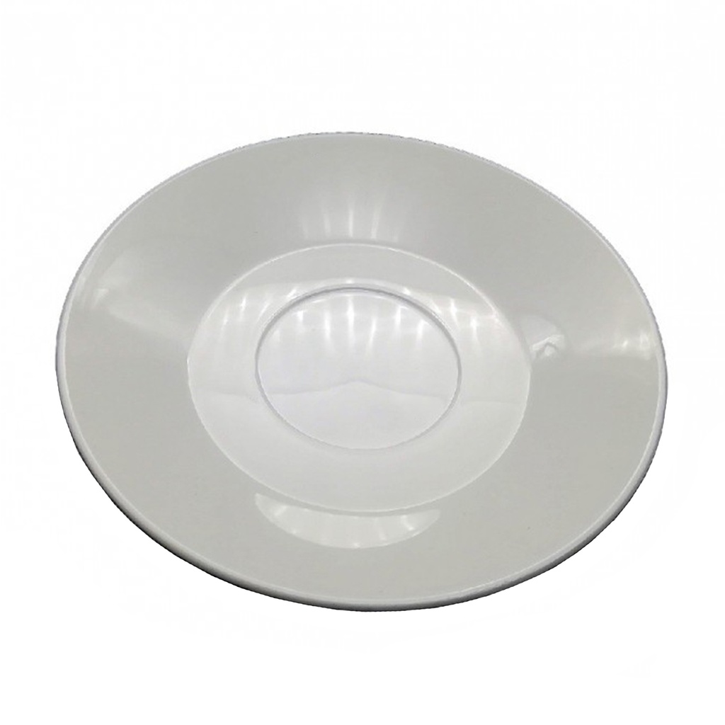 [1060005] POLICARB PLATO  DESAYUNO 17,5CM  BLANCO CBC (Caja 12u)