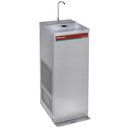 Fuente refrigerada a pedal, acero inoxidable, 35 litros/hora