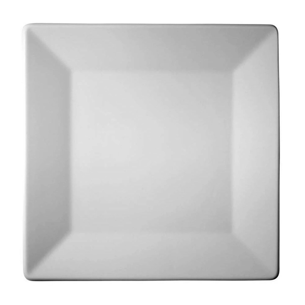 ZZ MAYA LLANO PLATO CUADRADO 25CM (Caja 12u)