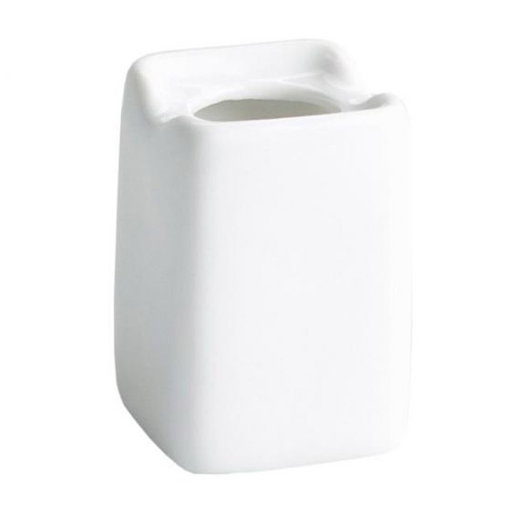[0810008] PALILLERO CUADRADO  PORCELANA (Caja 144u)