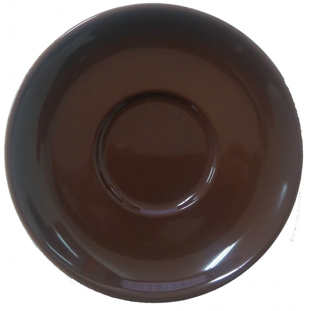 DEL CORT-DESAY PLATO 14,5CM CHOCO (Caja 24u)