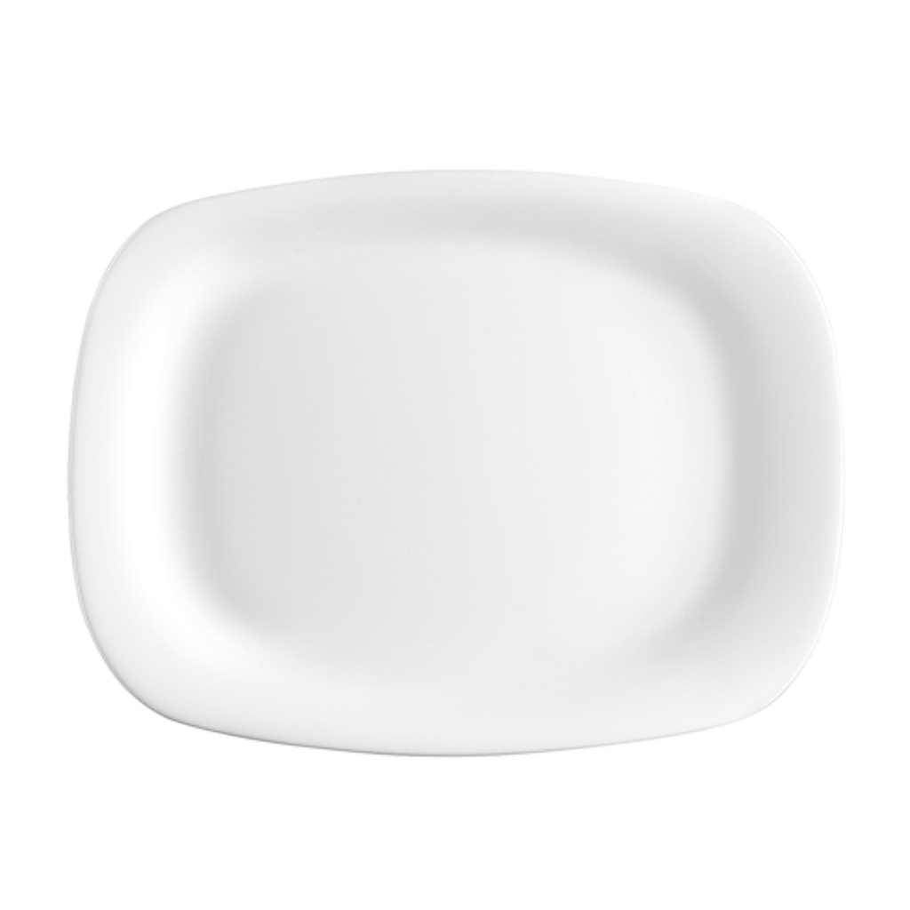 PARMA FUENTE RECTANG MEDIUM 20X28 OPALGLASS (Caja 24u)