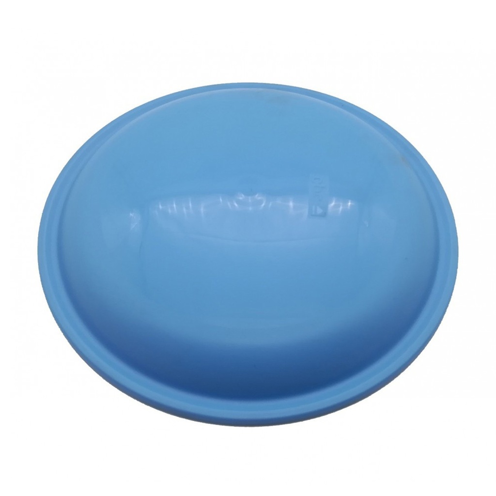 TAPA HERMETICA PLATO 22CM AZUL CBC (Caja 24u)