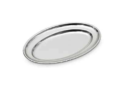 FUENTE OVAL INOX 35X22 CM SUPREM (Caja 25u)