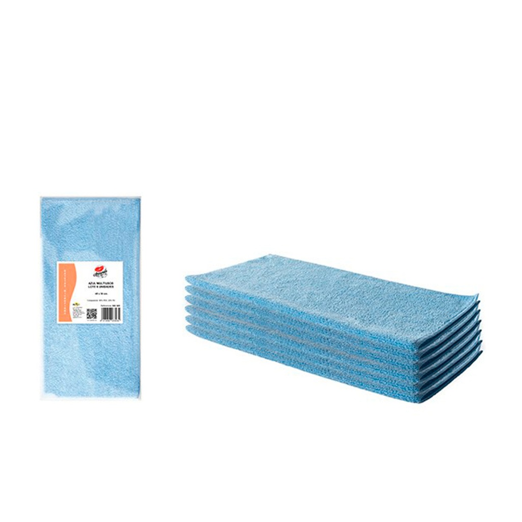 [2664] BAYETA MICROFIBRA AZUL 40X38 (Caja 32x6)