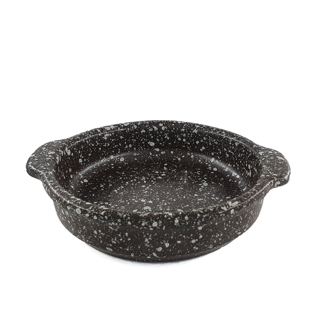 LLAMA CAZUELA 12CM JASPEADA PIEDRA (Caja 36u)