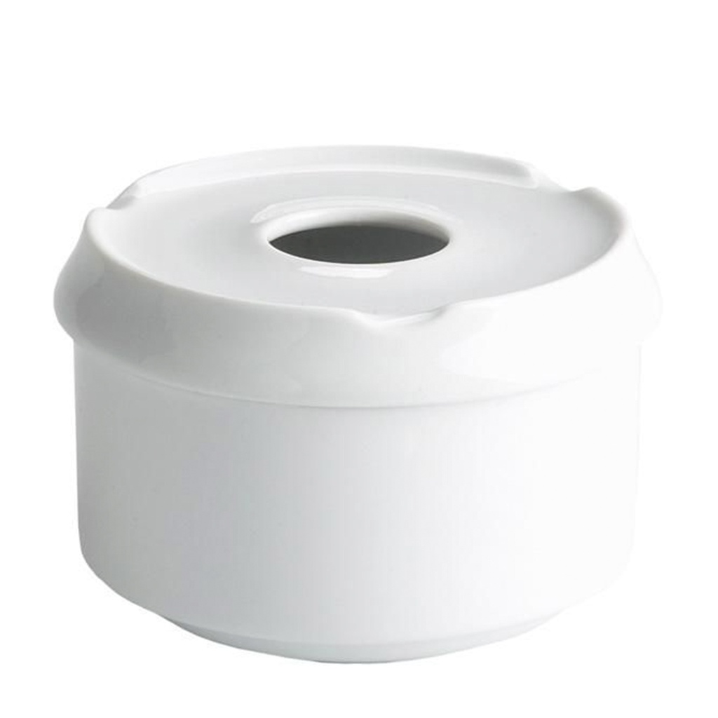 CENICERO AGUA RDO 11CM PORCELANA (Caja 40u)