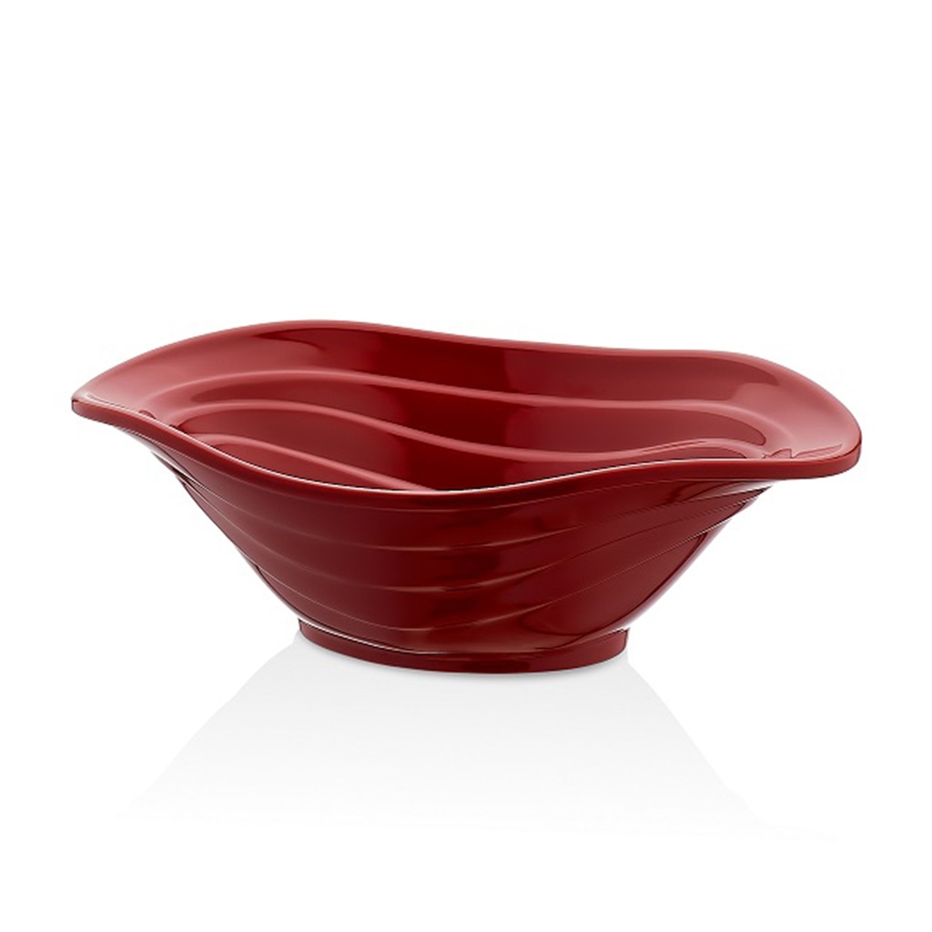 ENSALADERA OVAL 23X16 MELAMINA 18023RJO (Caja 48u)