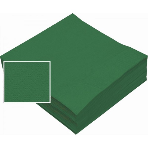 ZZ SERVILLETA 40X40 CELU.  VERDE  2H (Caja 48x50)