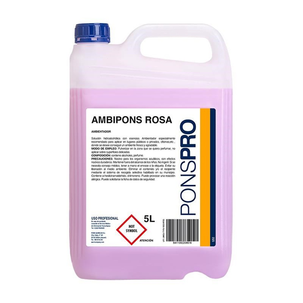 [4573] AMBIENTADOR G5L AMBIPONS ROSA (Caja 4u)