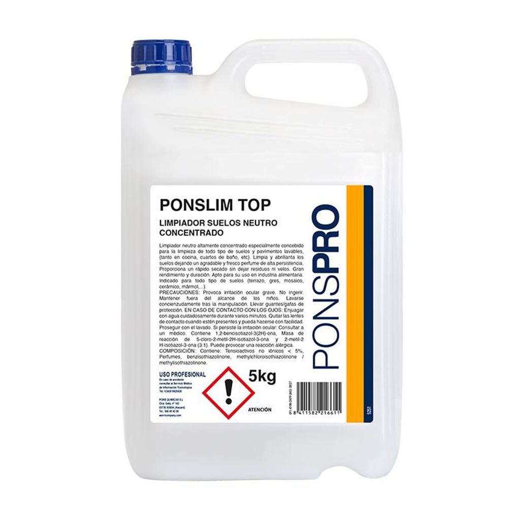 FREGASUELOS G5KG PONSLIM TOP (Caja 4u)