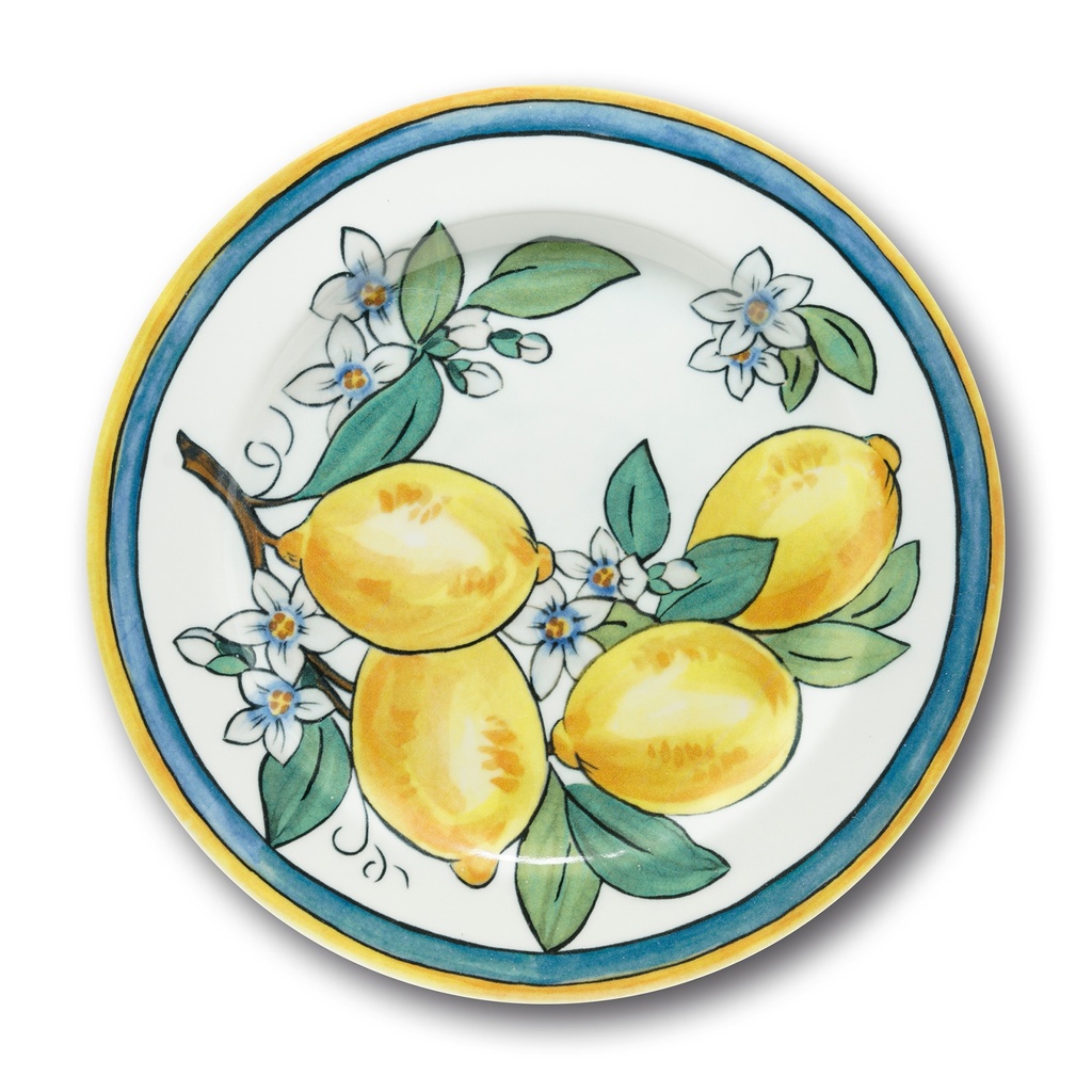 ISCHIA PLATO LLANO 31CM LEMON (Caja 4u)