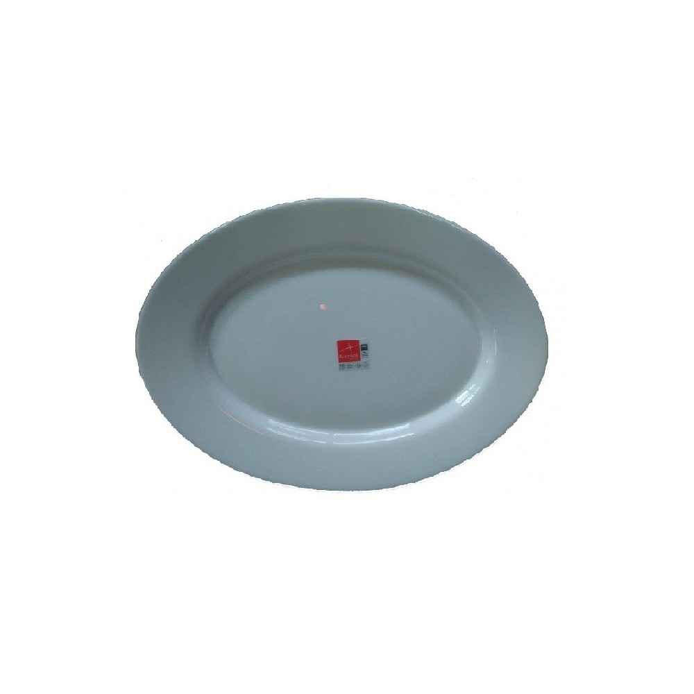 ZZ PERFORMA PROF FUENTE OVAL 22CM OPALGLASS (Caja 4x6)