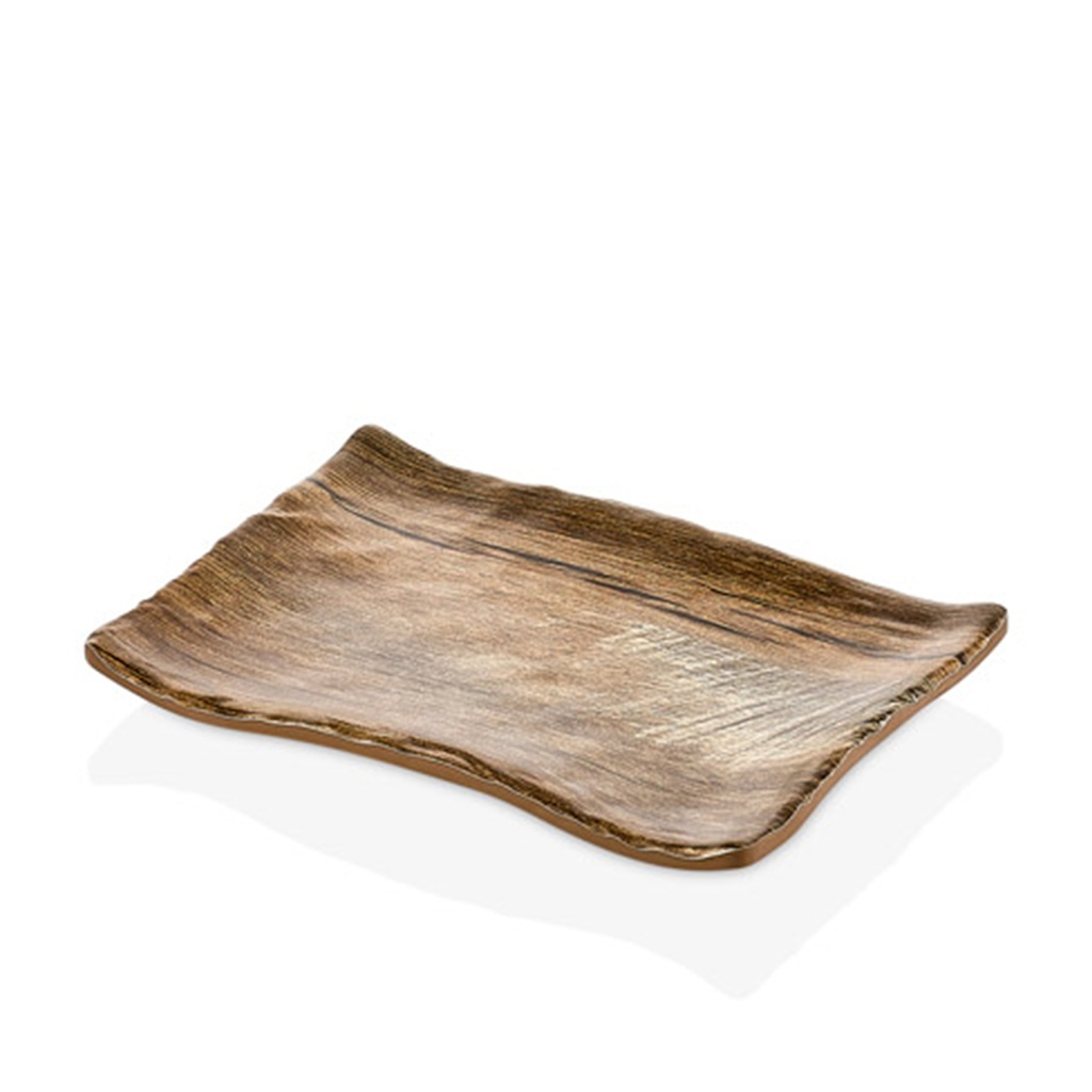 FUENTE RECT 19X13 MELAMINA 30019 SIERRA (Caja 54u)