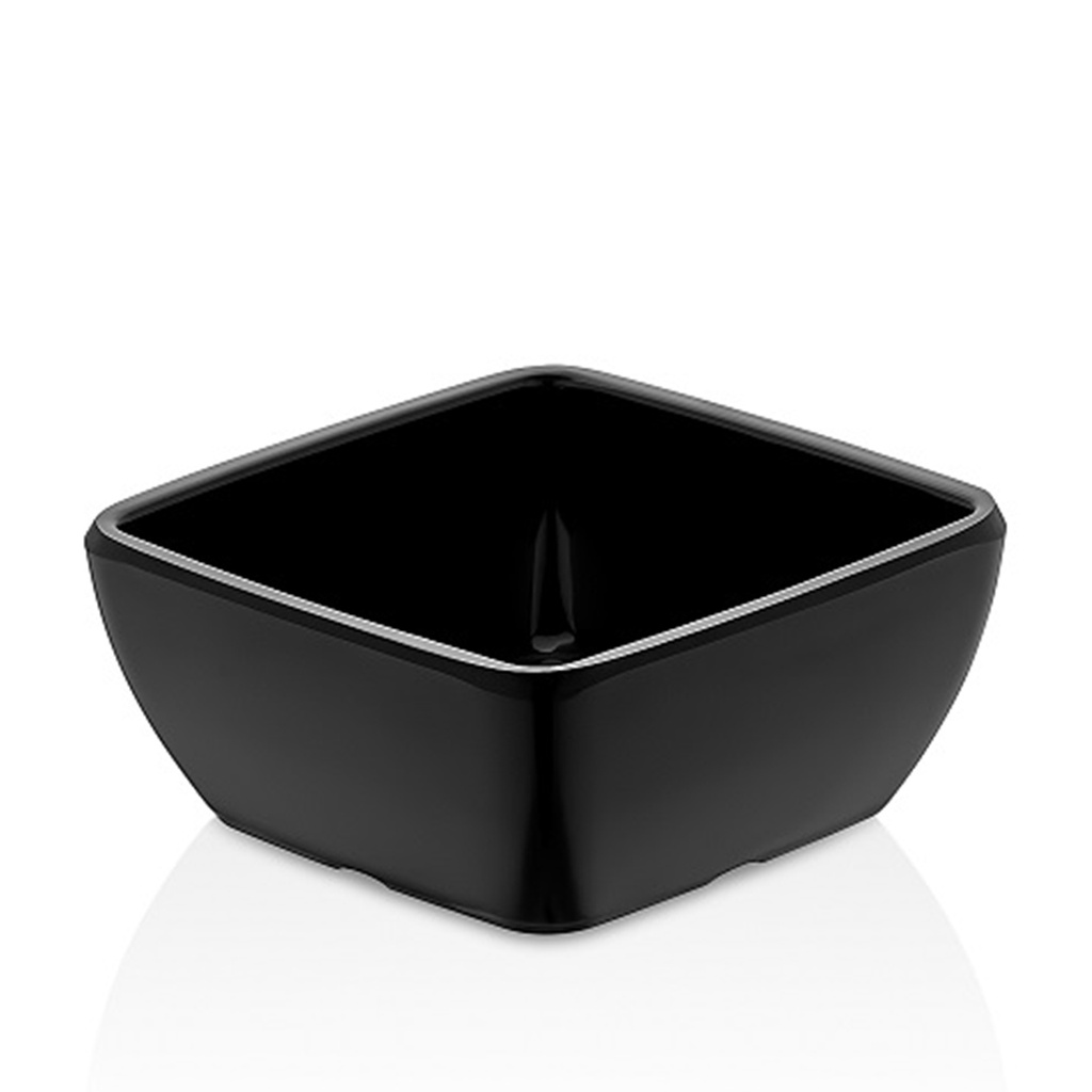 BOL CUADRADO 9CM MELAMINA 42009NGO (Caja 64u)