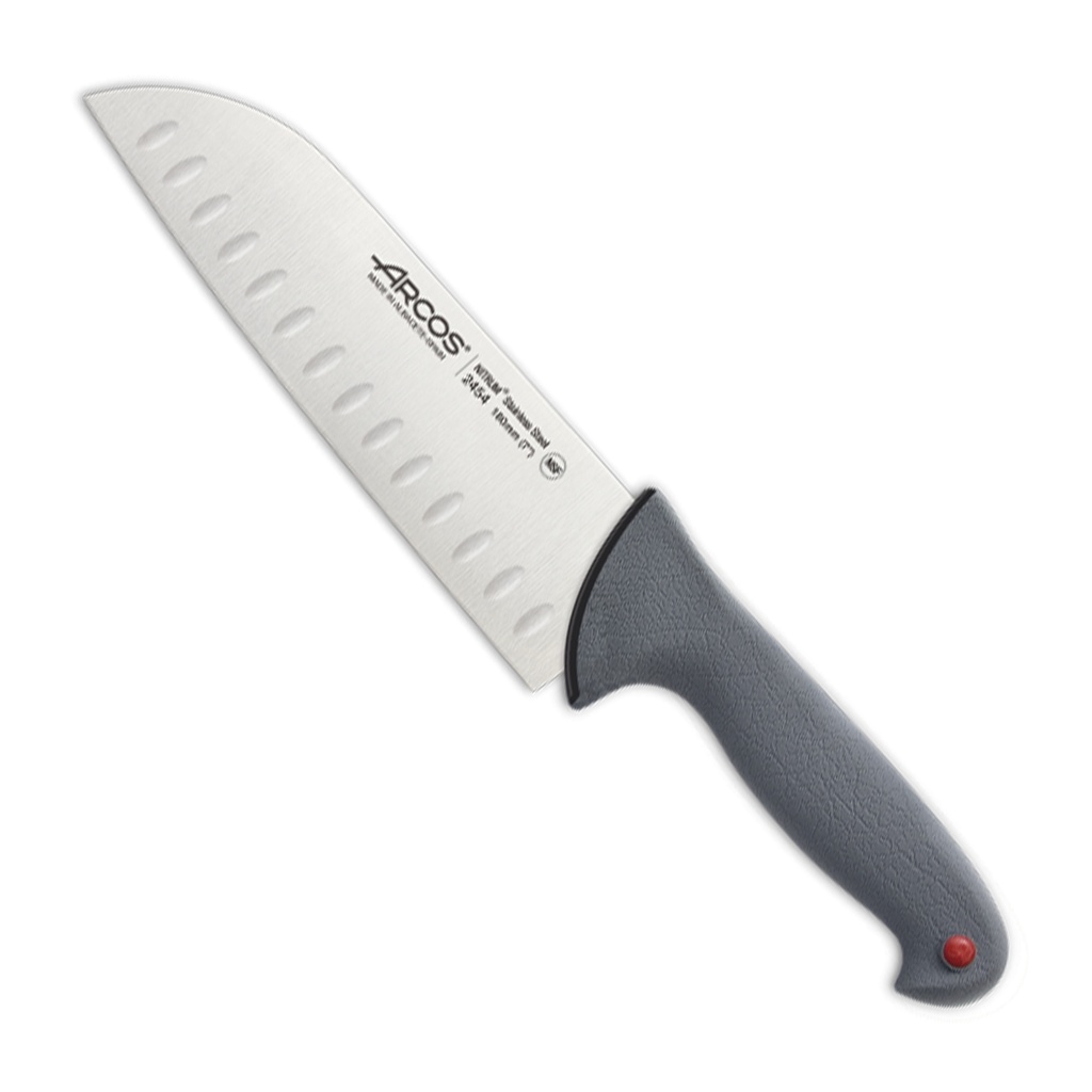 [4181] AR245400 COLOR PROF CUCHILLO SANTOKU 18CM (Caja 6u)
