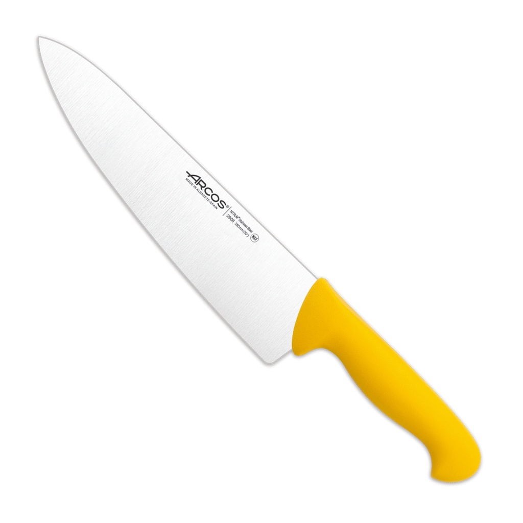 [4553] AR290800 S2900 CUCHILLO COCINERO 25CM AMARILL