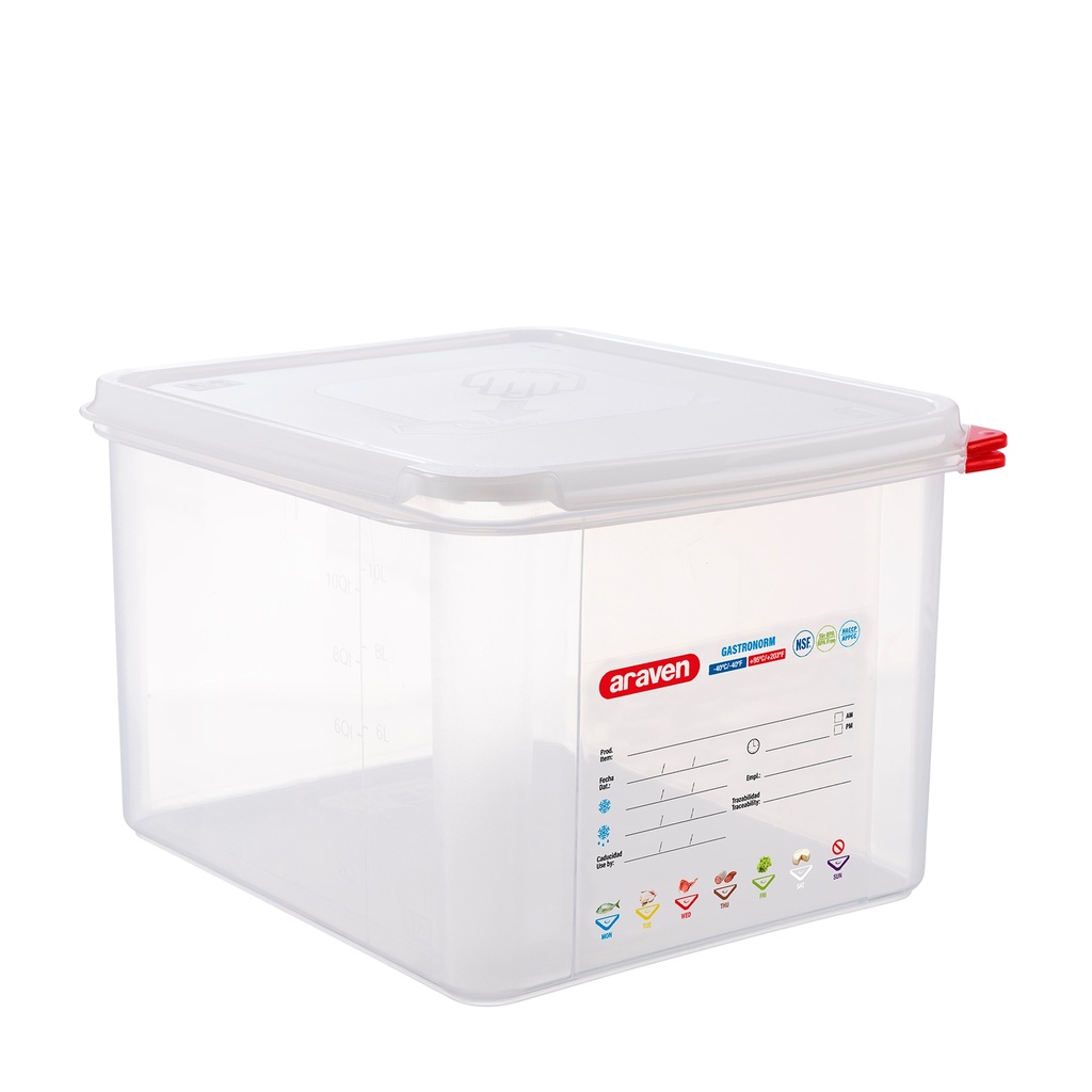 ARA3035 HERMETICO 1/2 H200 12,5 L. (Caja 6u)