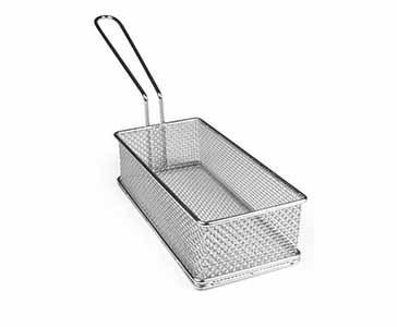 [3855] CESTA PRESENTACION RECTANG 21X10X4