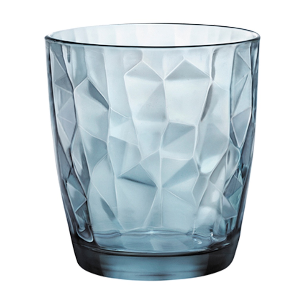 DIAMOND VASO BAJO 30CL AZUL (Caja 6u)