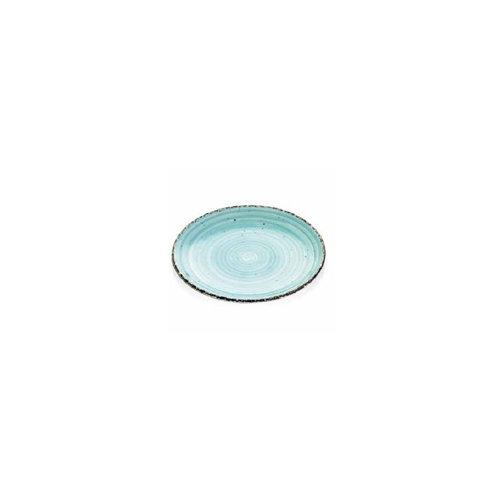 EO AZUL TURQ . LLANO PLATO 30CM (Caja 6u)