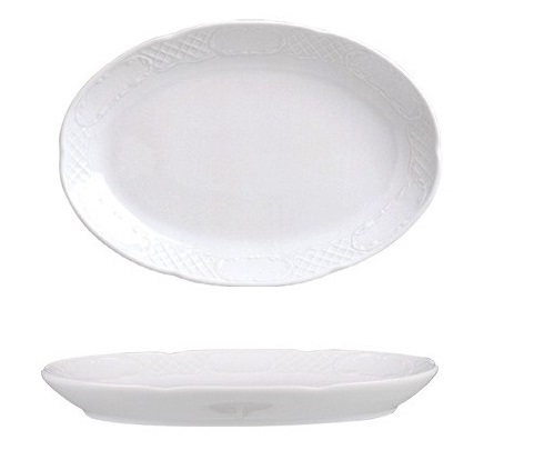 FLORA/AUGUSTA FUENTE OVAL 28cm (Caja 6u)