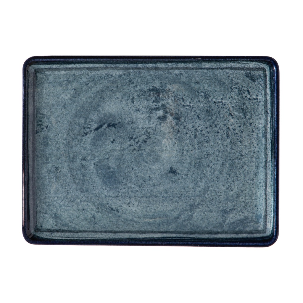 MEDITERRANEO FUENTE RECT LLANA 23X17CM (Caja 6u)
