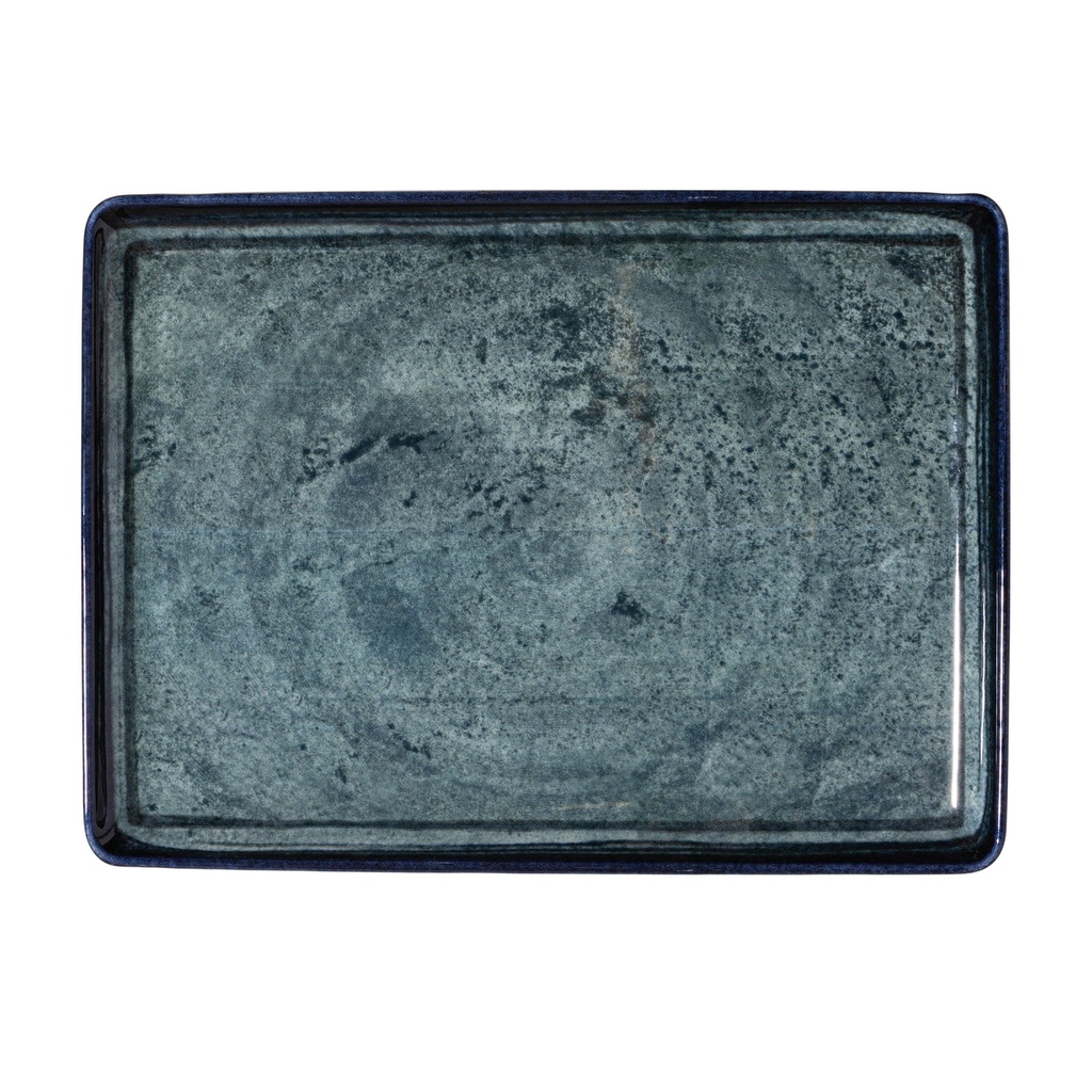 MEDITERRANEO FUENTE RECT LLANA 30X22CM (Caja 6u)