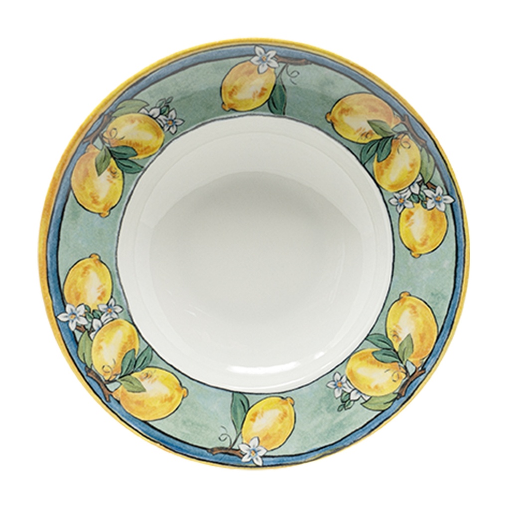 NAPOLI PLATO PASTA 26,5CM LEMON (Caja 6u)