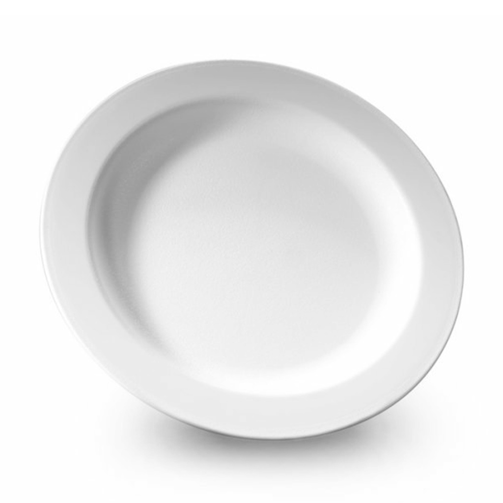POLICARB PLATO HONDO 25CM BCO FAM (Caja 6u)