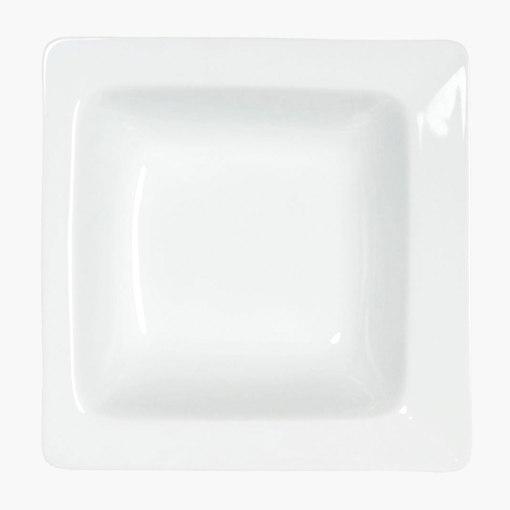 ZZ ECLIPSE HONDO PLATO CUADRADO 18CM (Caja 6u)