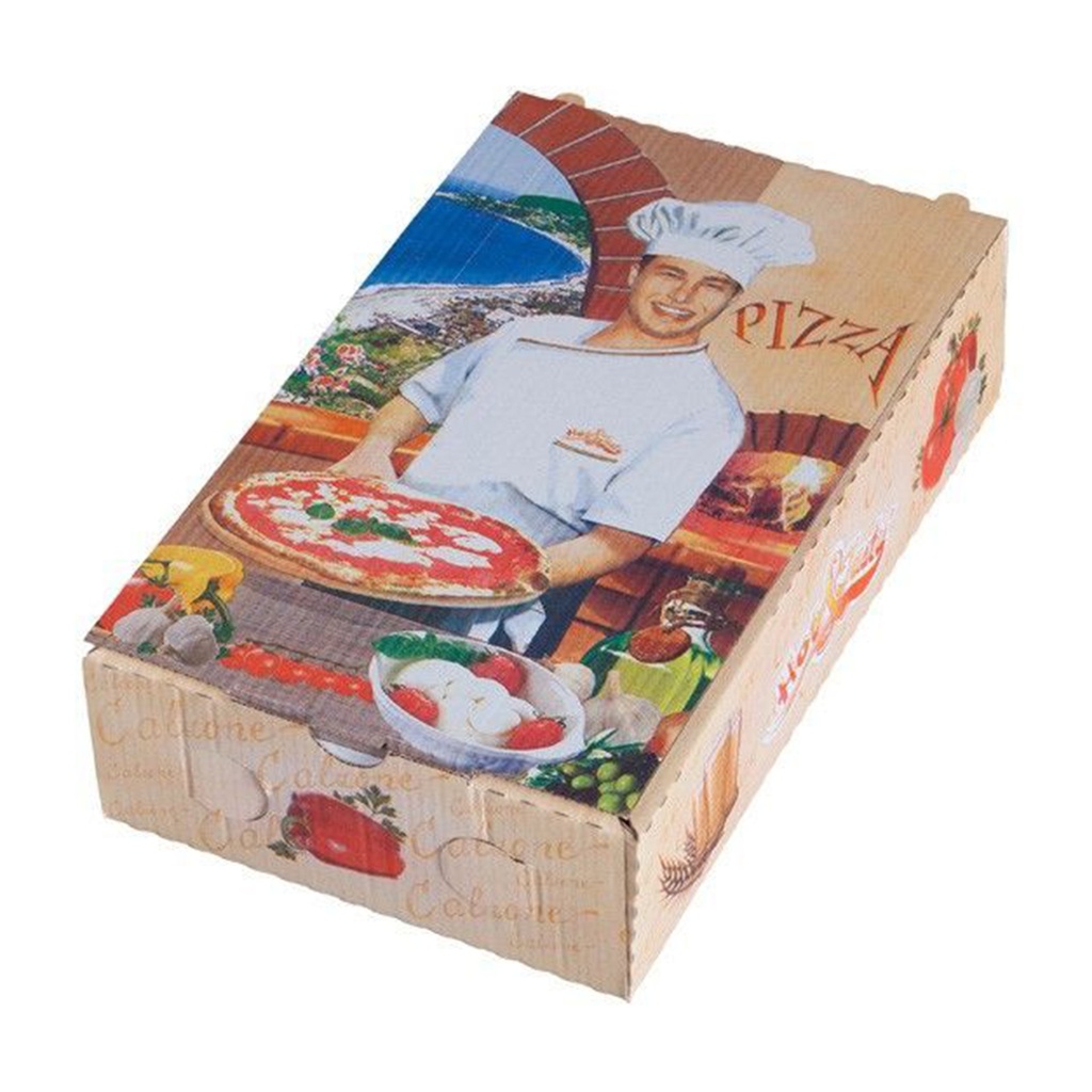 CAJA PIZZA CALZONE 30X17X7 (Paquete 100u)