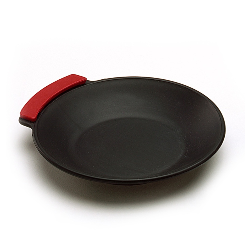 PLATO CAMBIO CLIP 13CM NEGRO FERVIK (Paquete 10u)